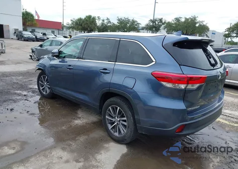 2019 Toyota Highlander Xle из США, поврежденный, VIN 5TDKZRFH2KS304821